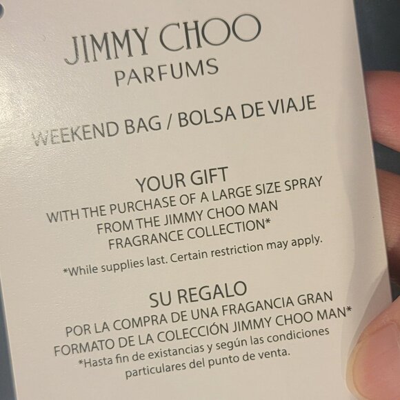 Jimmy Choo Parfums Black Weekend Bag - Picture 11 of 11